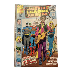 DC Comics, Justice League of America #95, Private War of Johnny Dune, Good+ 1971